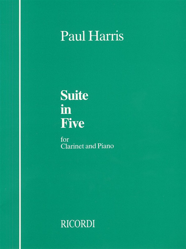 Suite in five for clarinet and piano&nbsp;&nbsp;&nbsp;&nbsp;