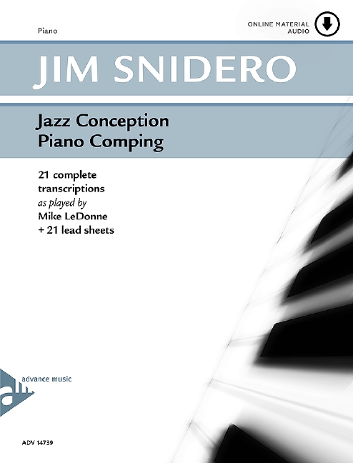 Jazz Conception (+Online Audio): Piano comping&nbsp;&nbsp;for piano&nbsp;&nbsp;21 complete transcriptions and 21 lead sheets
