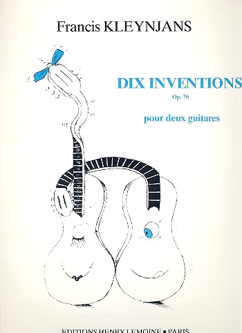 10 inventions op.76 pour 2 guitares    