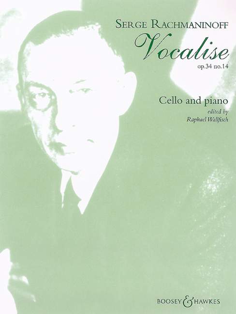 Vocalise op.34,14  for cello and piano  