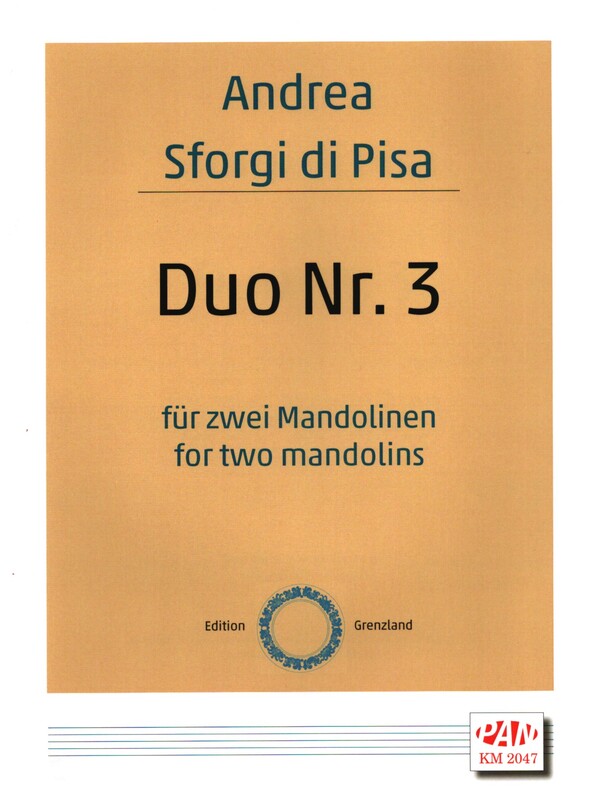 Duo Nr.3  für 2 Mandolinen  Stimmen