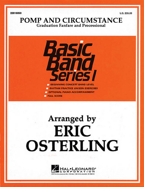 POMP AND CIRCUMSTANCE: FOR BRASS&nbsp;&nbsp;BAND AND RHYTHM SECTION&nbsp;&nbsp;OSTERLING, ERIC, ARR.