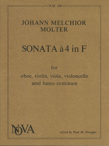 Sonata à 4 F major for oboe, violin,&nbsp;&nbsp;viola, cello and bc&nbsp;&nbsp;