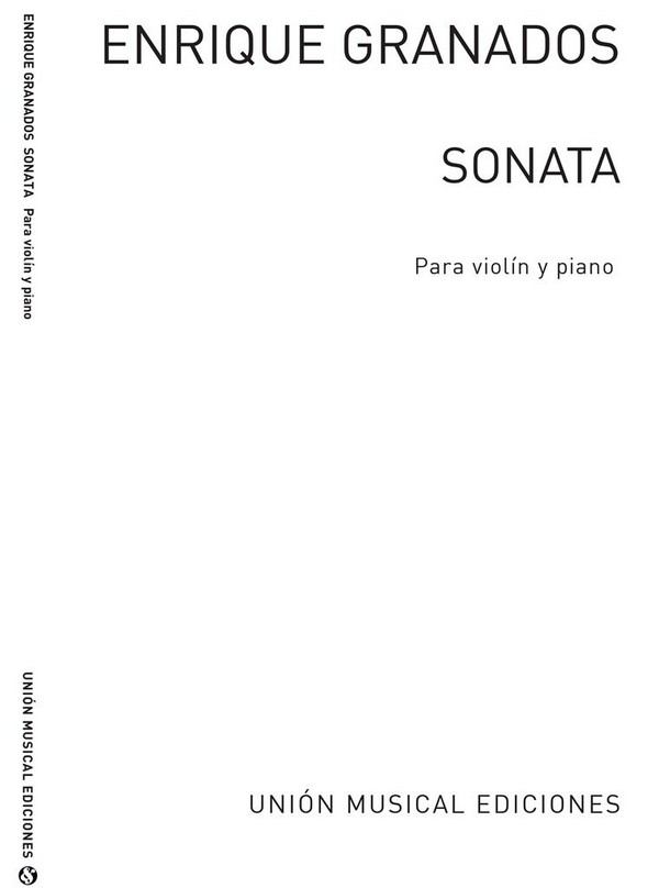 Sonata para violin y piano&nbsp;&nbsp;&nbsp;&nbsp;