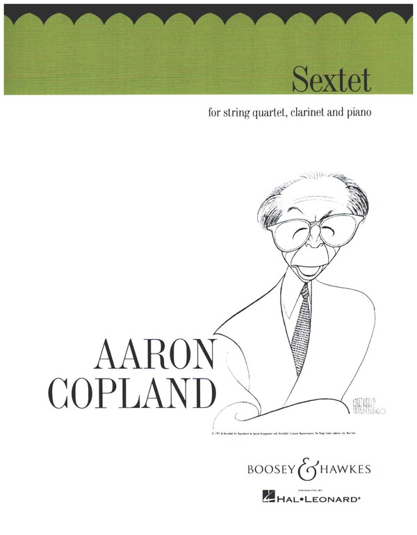 Sextet&nbsp;&nbsp;for string quartet, clarinet and piano&nbsp;&nbsp;parts