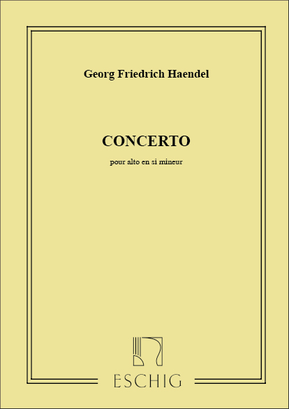 Konzert h-Moll &nbsp;&nbsp;für Viola und Orchester&nbsp;&nbsp;Viola