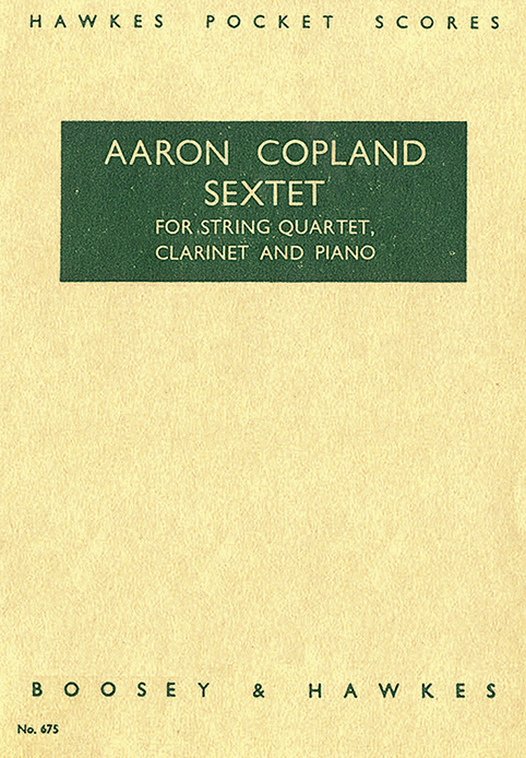 Sextett HPS 675&nbsp;&nbsp;für Klarinette, Streichquartett und Klavier&nbsp;&nbsp;Studienpartitur