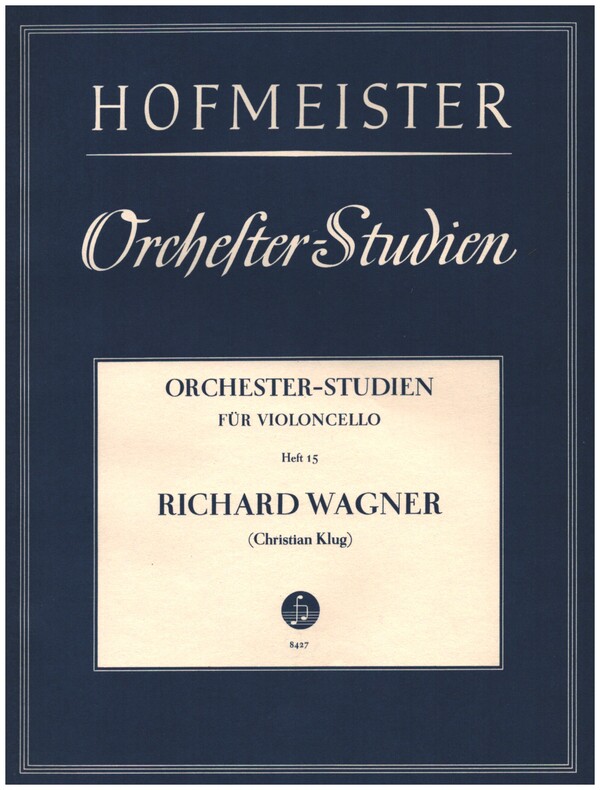 Orchesterstudien für Violoncello Band 15&nbsp;&nbsp;Rheingold&nbsp;&nbsp;