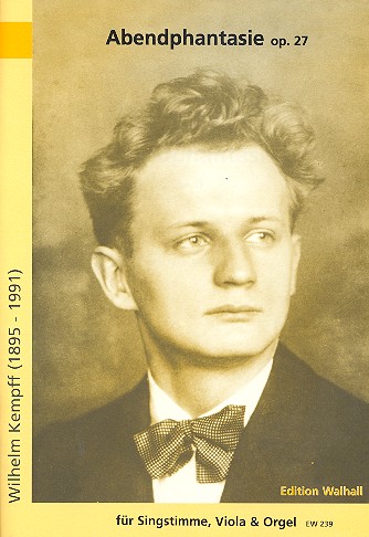 Abendfantasie op.27  für Singstimme, Viola und Orgel  
