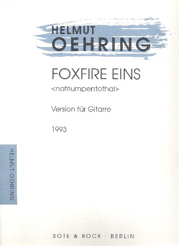 Foxfire eins (Natriumpentothal)  für Gitarre  