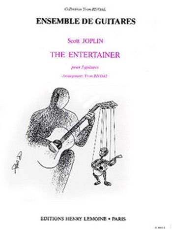 The Entertainer pour 3 guitares&nbsp;&nbsp;partition et parties&nbsp;&nbsp;