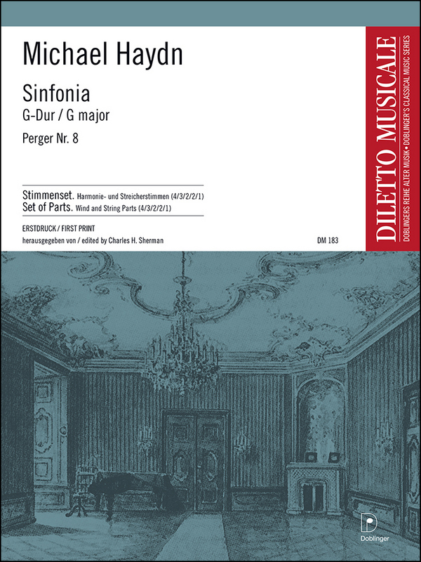 Sinfonia G-Dur  für Orchester  Stimmenset (Harmonie+str 4-3-2-2-1)