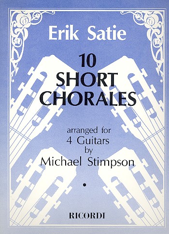 10 short Chorales for 4 guitars  score and parts  