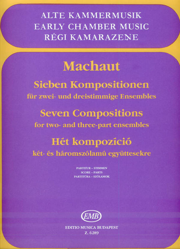 7 Kompositionen  für 2-3-stimmige Ensembles  Partitur und Stimmen