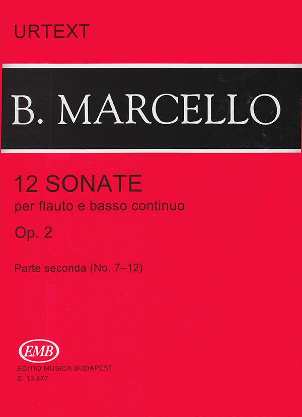 12 sonate op.2 vol.2 (nos.7-12)  per flauto e bc  Urtext