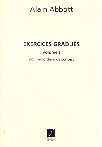 Exercices gradues d'apres Czerny vol.1  pour l'accordeon  (initation)  