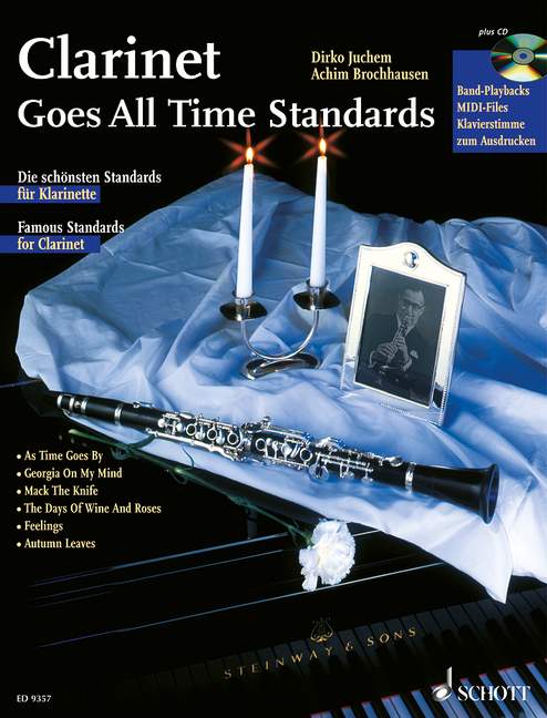 Clarinet Goes All Time Standards (+CD)&nbsp;&nbsp;für Klarinette, Klavier ad libitum&nbsp;&nbsp;