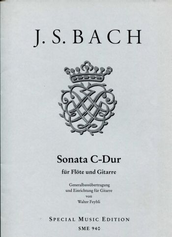 Sonate C-Dur BWV1033&nbsp;&nbsp;für Flöte und Gitarre&nbsp;&nbsp;