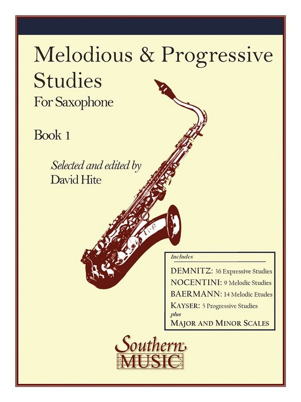 Melodious and progressive Studies&nbsp;&nbsp;vol.1 for saxophone&nbsp;&nbsp;