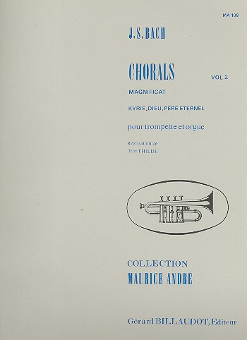 Chorals vol.2 pour trompette et&nbsp;&nbsp;orgue (piano)&nbsp;&nbsp;