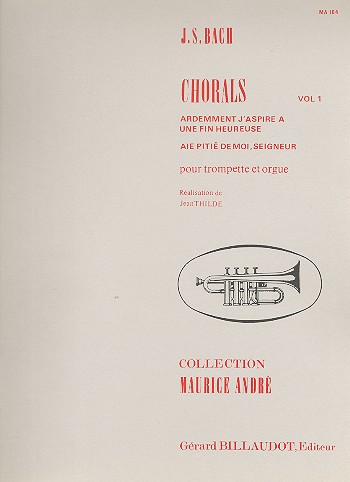Chorals vol.1 pour trompette et&nbsp;&nbsp;orgue (piano)&nbsp;&nbsp;