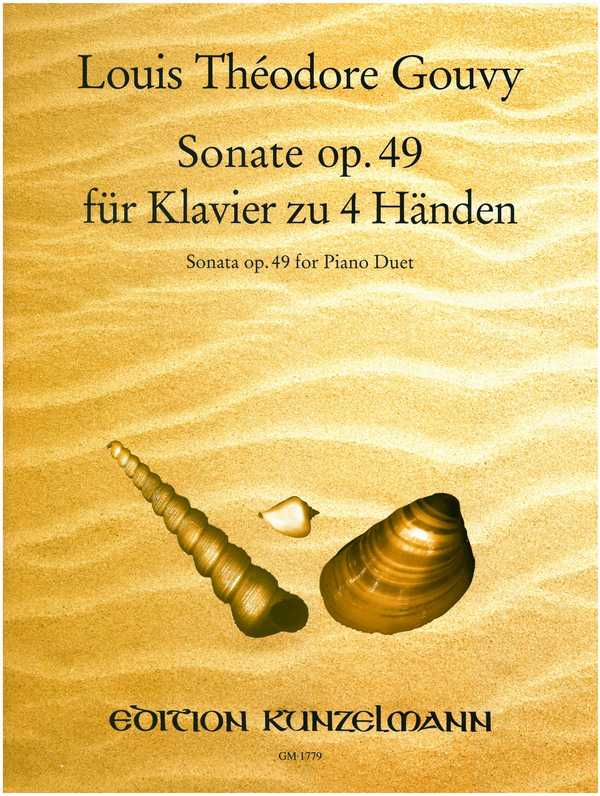 Sonate op.49  für Klavier zu 4 Händen  