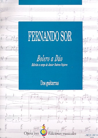 Bolero a duo  para 2 guitarras  