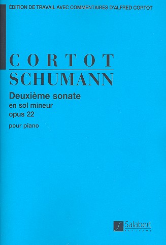 Sonate sol mineur no.2 op.22&nbsp;&nbsp;pour piano&nbsp;&nbsp;