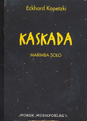 Kaskada for marimba solo    