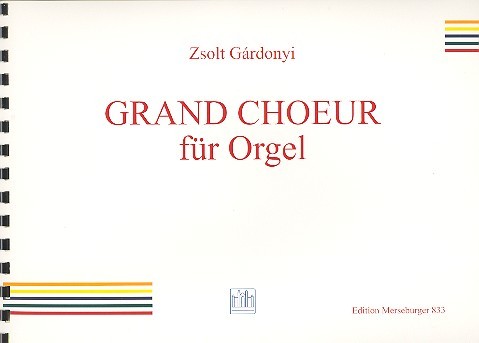 Grand choeur  für Orgel  