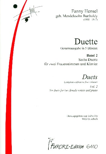 Duette Band 2  für 2 Frauenstimmen und Klavier  