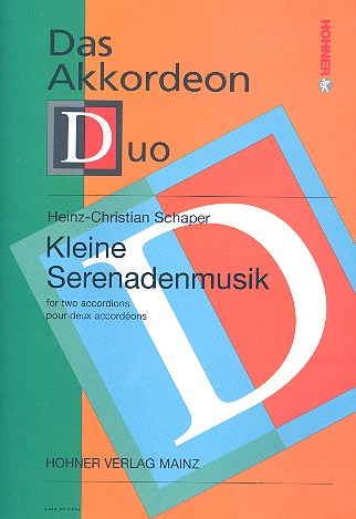 Kleine Serenadenmusik  für 2 Akkordeons  