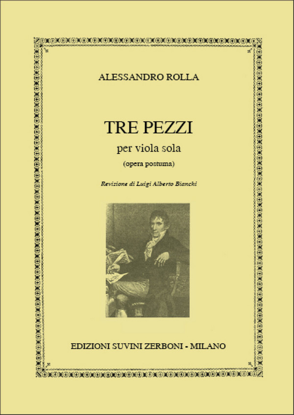 3 pezzi  per viola solo  