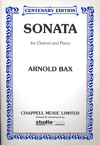 Sonata for clarinet and piano    