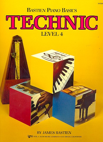 Bastien Piano Basics Technic Level 4    