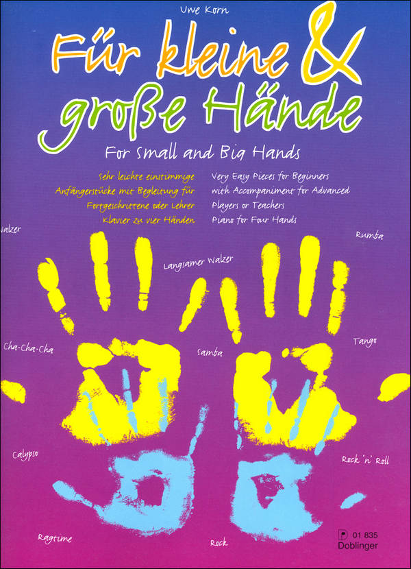 Für kleine und grosse Hände für&nbsp;&nbsp;Klavier (mit Lehrerbegleitung)&nbsp;&nbsp;