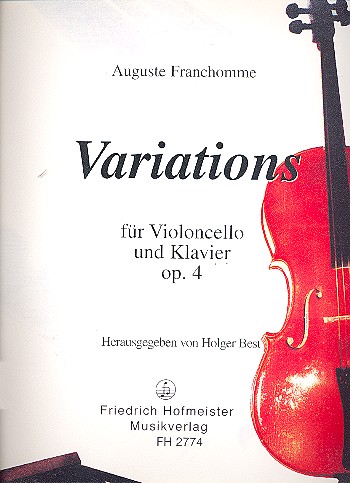 Variations op.4  für Violoncello und klavier  