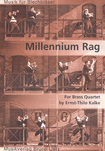 Millennium Rag for Brass Quartet&nbsp;&nbsp;Partitur und Stimmen&nbsp;&nbsp;