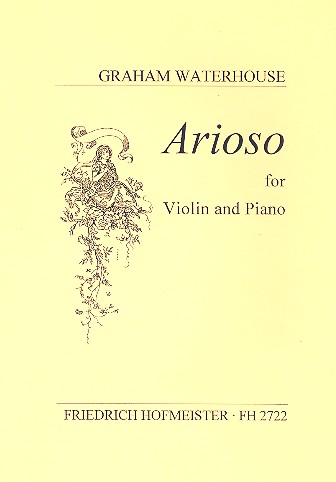 Arioso  for violin and piano  
