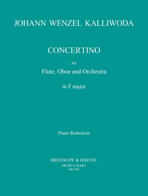 Concertino  für Flöte, Oboe und Orchester  für Flöte, Oboe und Klavier