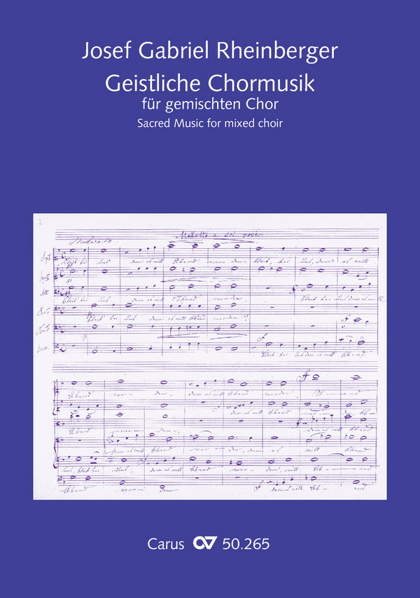 Geistliche Chormusik&nbsp;&nbsp;für gem Chor&nbsp;&nbsp;Chorpartitur
