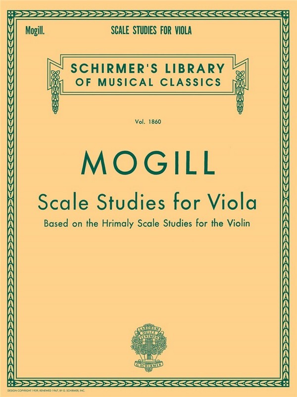 Scale Studies  for viola  