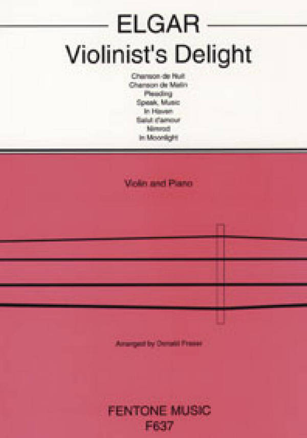 Violinist's Delight&nbsp;&nbsp;for violin and piano&nbsp;&nbsp;