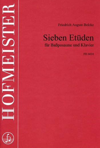 7 Etüden für Bassposaune  und Klavier  