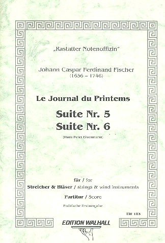 Suiten Nr.5 und Nr.6&nbsp;&nbsp;für Streicher und Bc (Trompete ad lib)&nbsp;&nbsp;Partitur