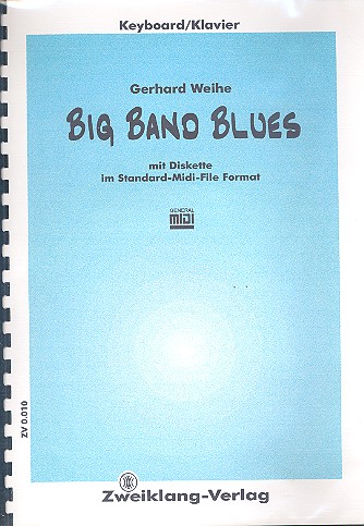 Big Band Blues (+Mididisc)  für Keyboard/Klavier  