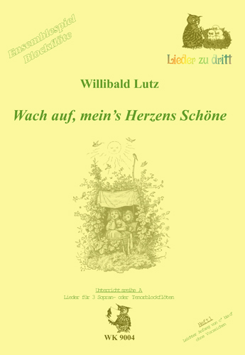 Lieder zu dritt Reihe A Band 1&nbsp;&nbsp;für 3 Blockflöten (SSS/TTT)&nbsp;&nbsp;