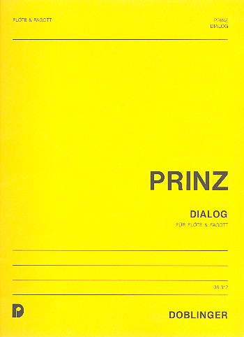 Dialog&nbsp;&nbsp;für Flöte und Fagott&nbsp;&nbsp;2 Spielpartituren
