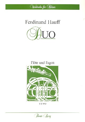 Duo  für Flöte und Fagott  2 Spielpartituren