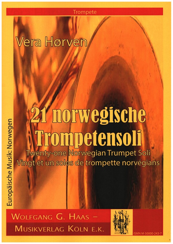 21 norwegische Trompetensoli  für Trompete  